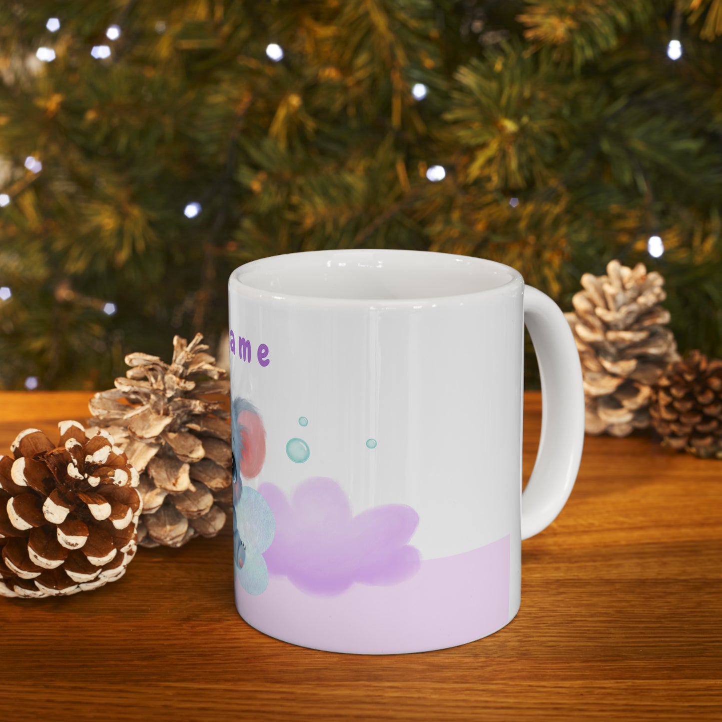 Personalized Baby Name Mug - Cherish Every Sip of Joy Ceramic Mug 11oz - owl2you