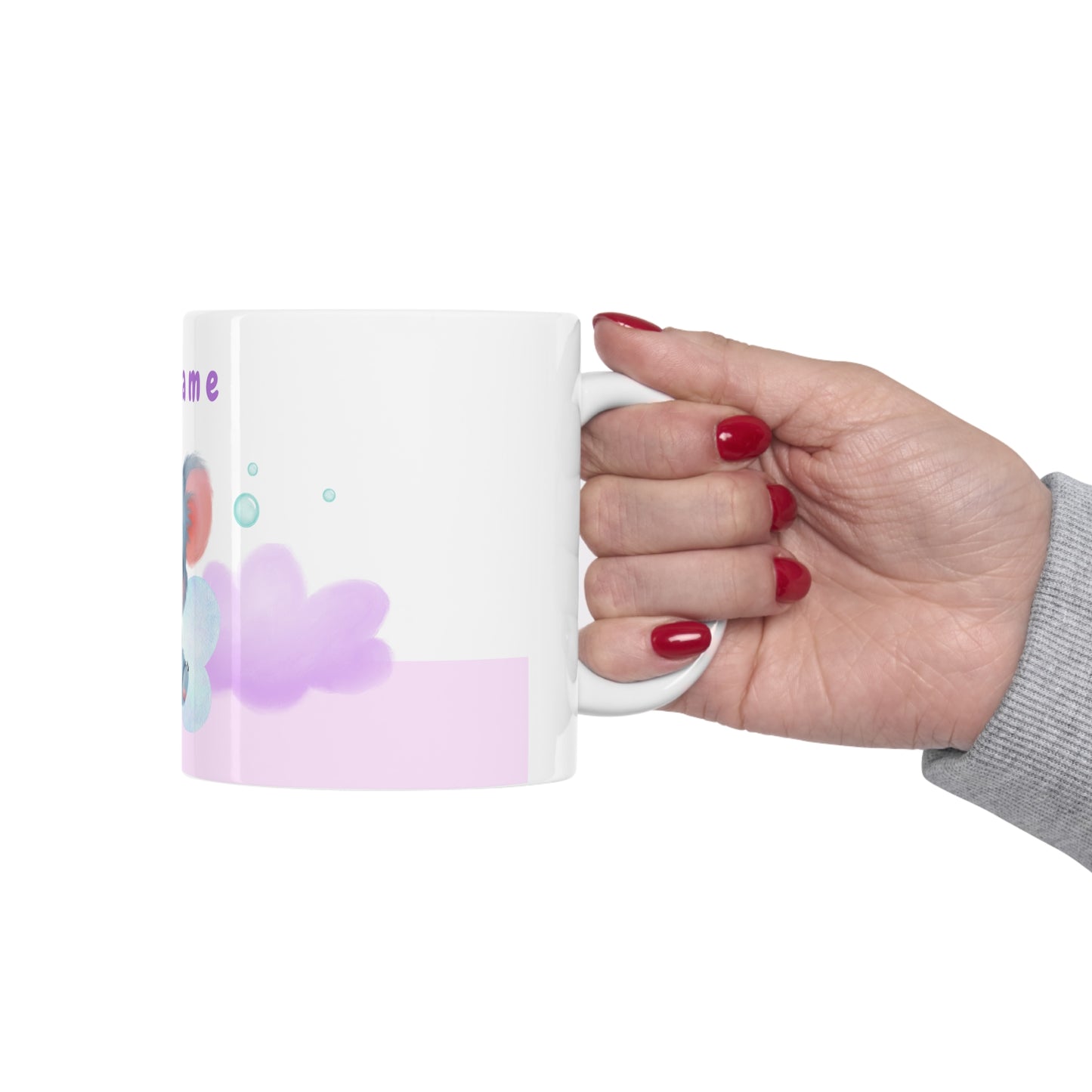 Personalized Baby Name Mug - Cherish Every Sip of Joy Ceramic Mug 11oz - owl2you