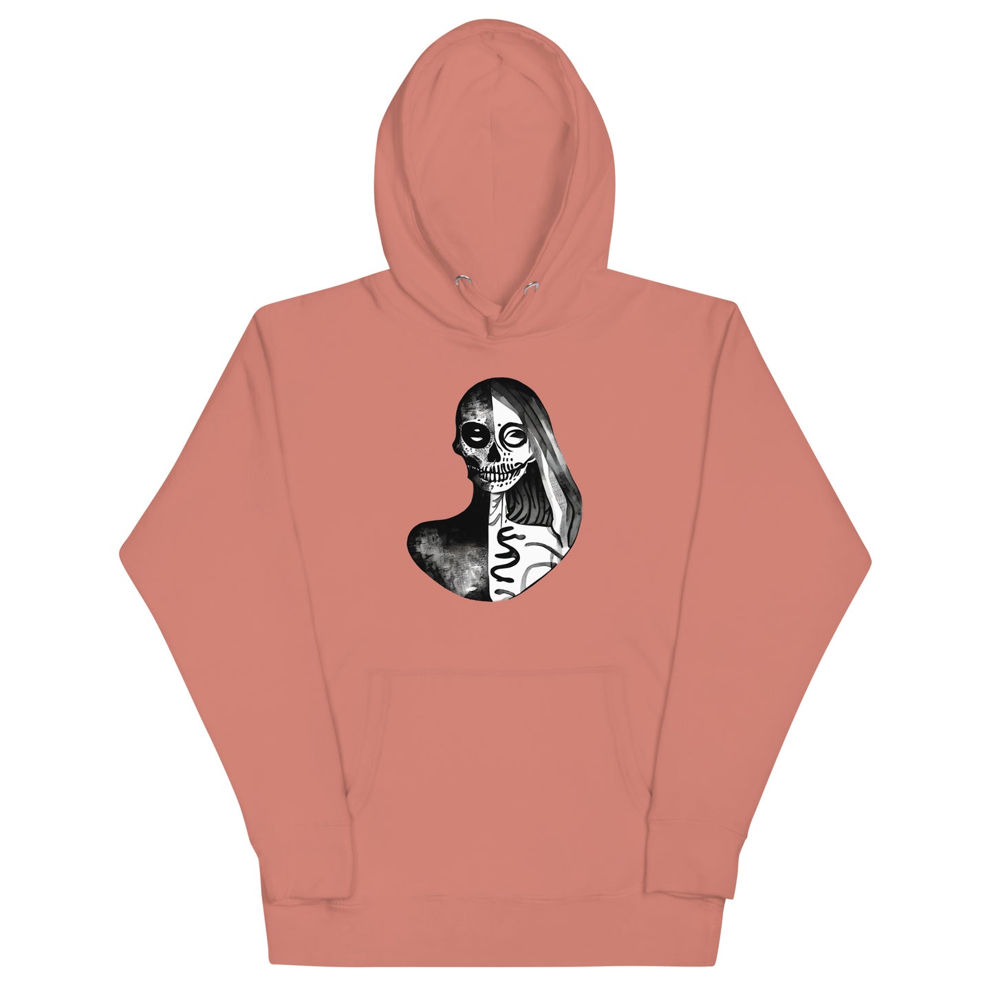 Hoodie Featuring the Enigmatic Caravela Woman