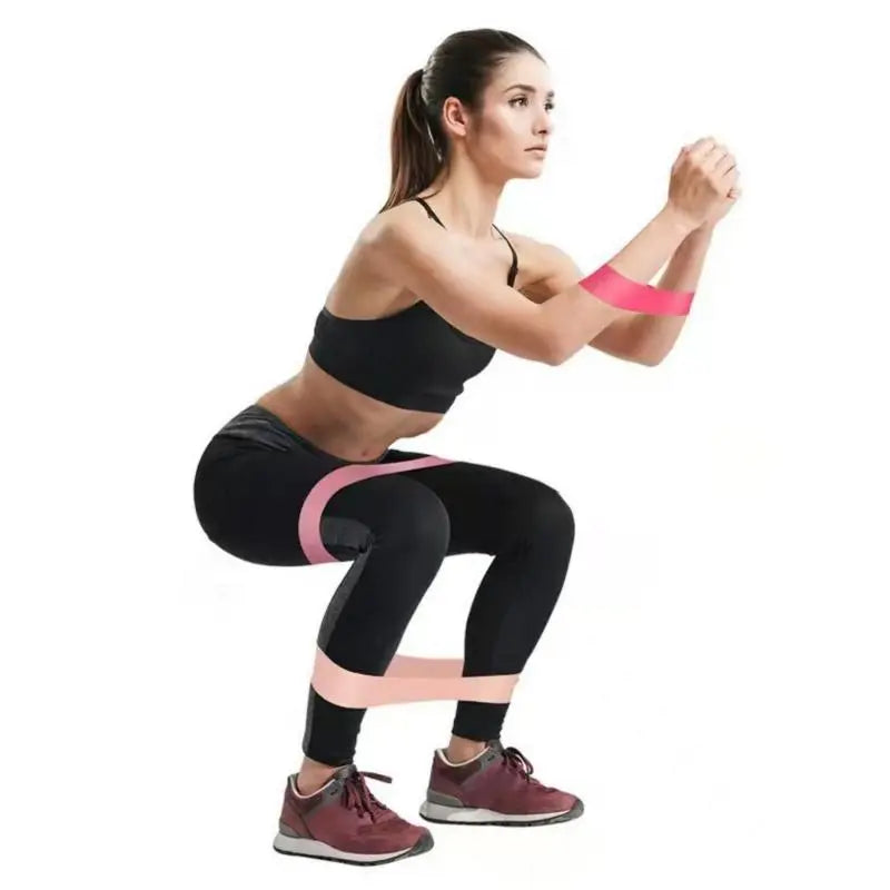 5Pcs/Set Resistance Band, Elastic Fitness Band, Workout Band for Arms, Gym Exercise Stretching Training Equipment