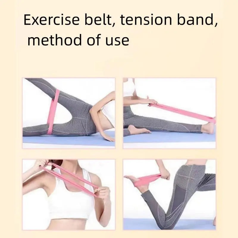 5Pcs/Set Resistance Band, Elastic Fitness Band, Workout Band for Arms, Gym Exercise Stretching Training Equipment