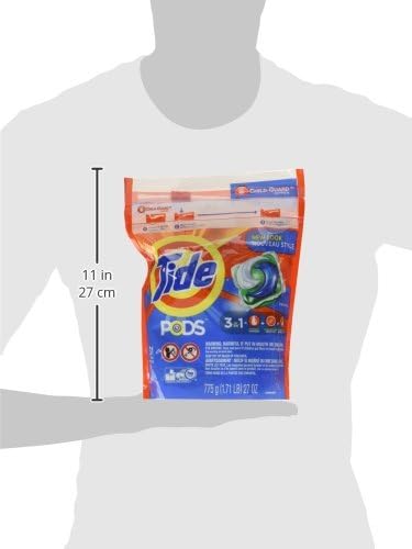 Tide PODS Liquid Laundry Detergent Soap Pacs HE Compatible 76 Count Powerful 3-in-1 Clean in one Step Original Scent