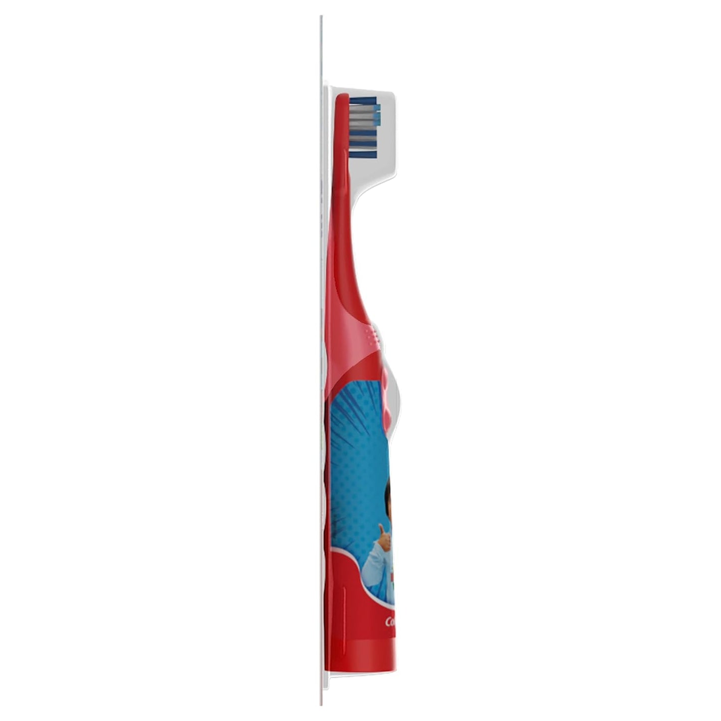 Colgate Kids Battery Powered Toothbrush, Batman, Extra Soft Toothbrush, Ages 3 and Up, 1 Pack , Colors May Vary
