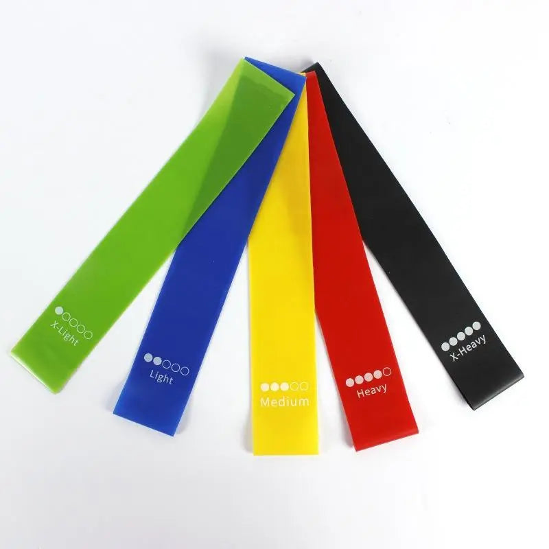 5Pcs/Set Resistance Band, Elastic Fitness Band, Workout Band for Arms, Gym Exercise Stretching Training Equipment