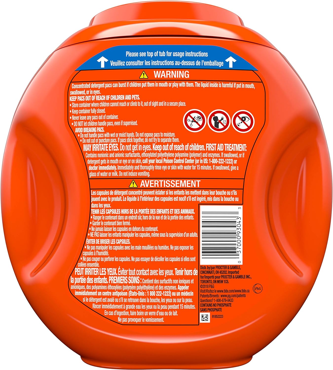 Tide PODS Liquid Laundry Detergent Soap Pacs HE Compatible 76 Count Powerful 3-in-1 Clean in one Step Original Scent