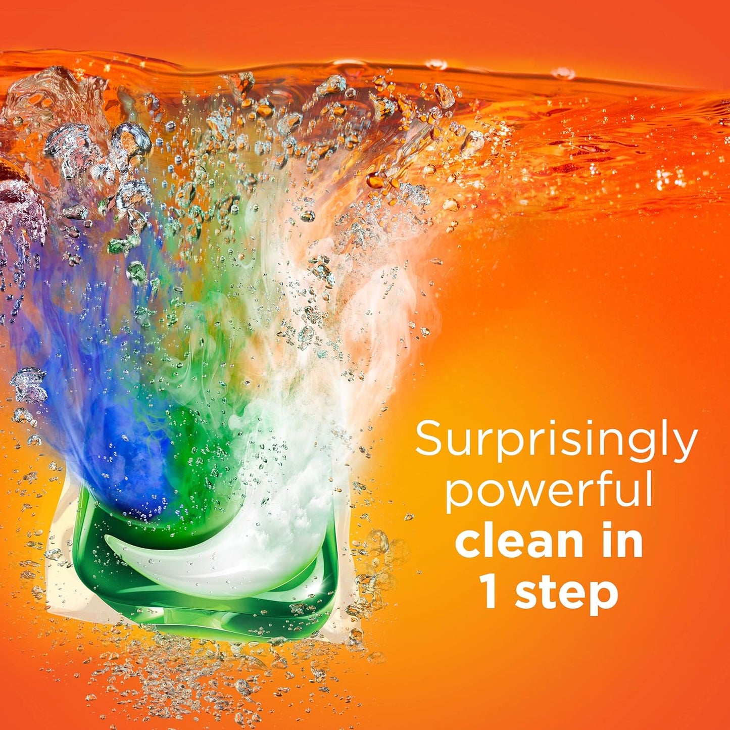 Tide PODS Liquid Laundry Detergent Soap Pacs HE Compatible 76 Count Powerful 3-in-1 Clean in one Step Original Scent