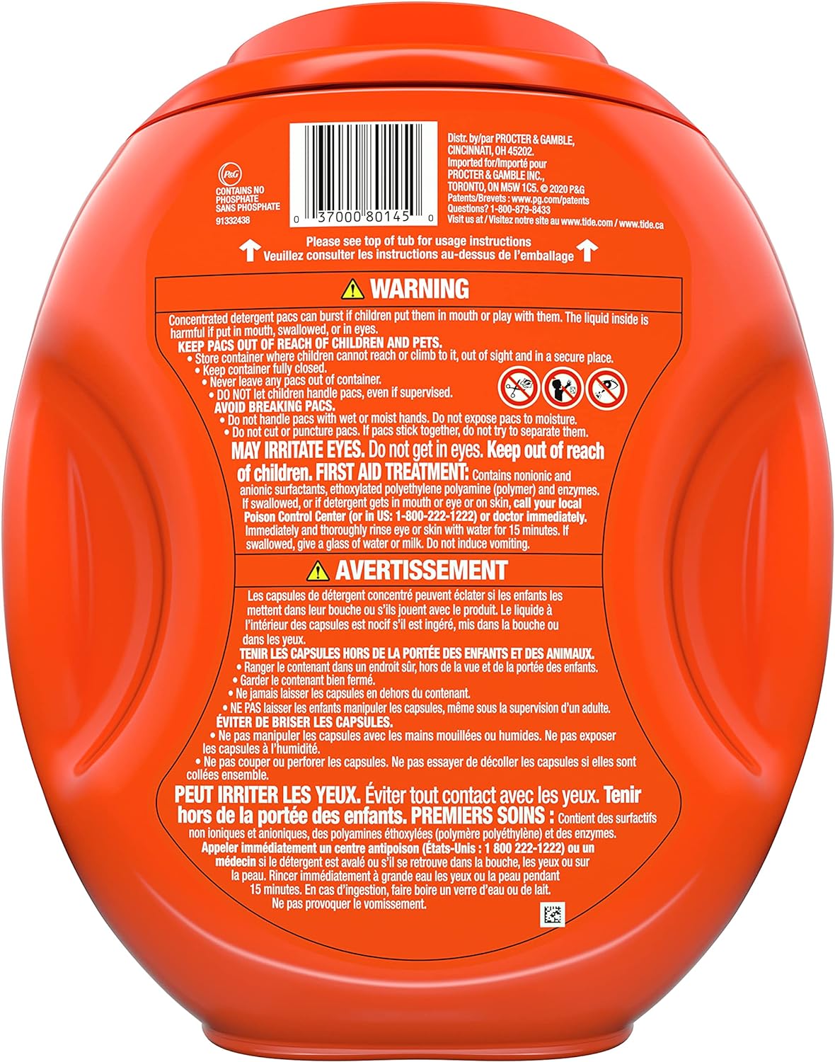 Tide PODS Liquid Laundry Detergent Soap Pacs HE Compatible 76 Count Powerful 3-in-1 Clean in one Step Original Scent