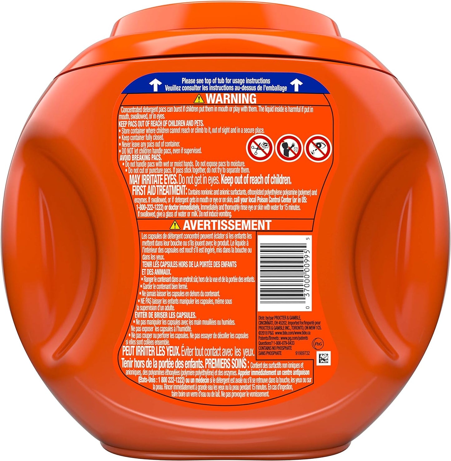 Tide PODS Liquid Laundry Detergent Soap Pacs HE Compatible 76 Count Powerful 3-in-1 Clean in one Step Original Scent