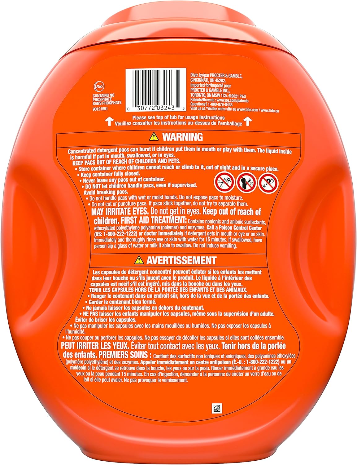 Tide PODS Liquid Laundry Detergent Soap Pacs HE Compatible 76 Count Powerful 3-in-1 Clean in one Step Original Scent