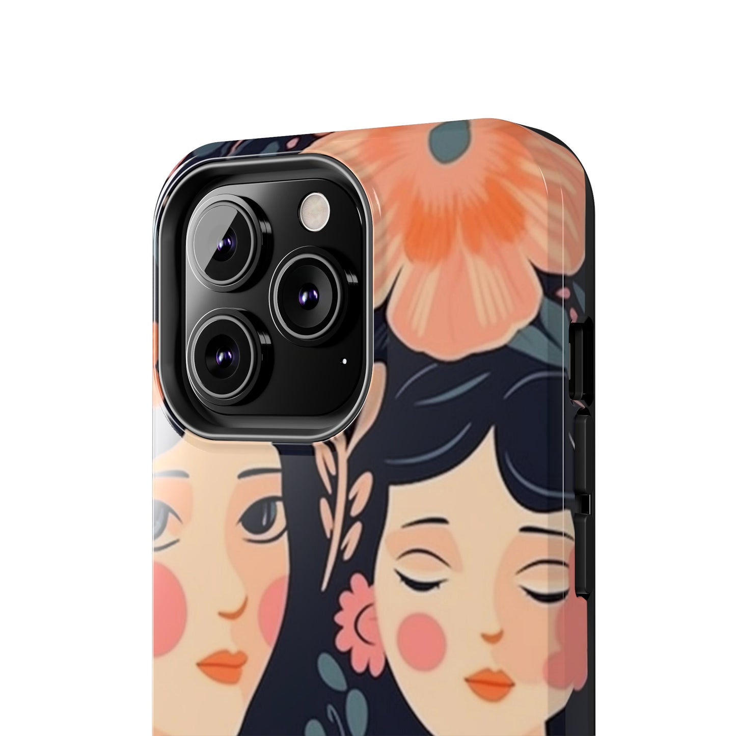 Flower MagSafe Case, Boho Wildflower Apple iPhone 14 Case, Retro Phone Case, Flower Phone Case, Cute Trendy iPhone Case, iPhone 13 - owl2you