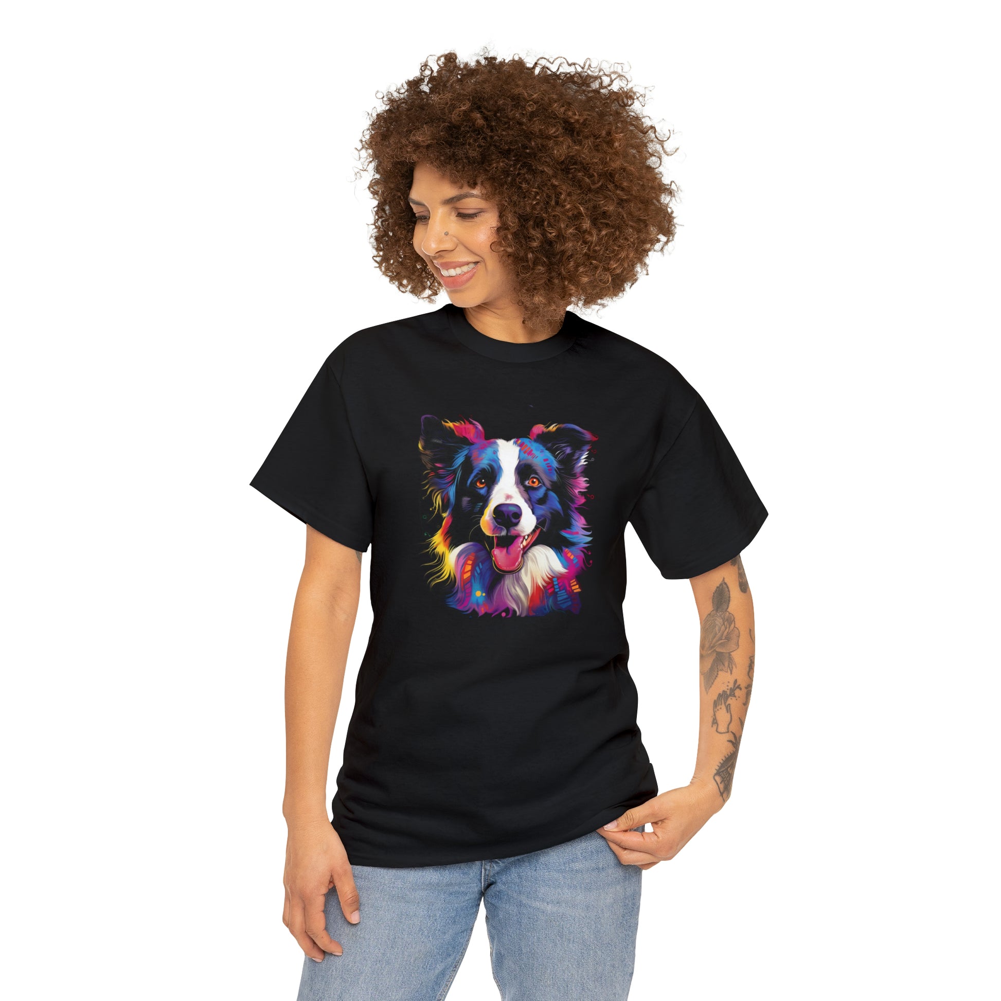 Pet Lover's  Wear Your Bond with Style Unisex Heavy Cotton Tee - owl2you