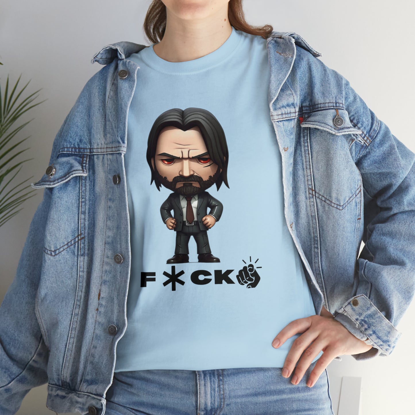 Legendary John Wick Funko Pop-Inspired Pullover: Unleash Your Inner Action HeroUnisex Heavy Cotton Tee - owl2you
