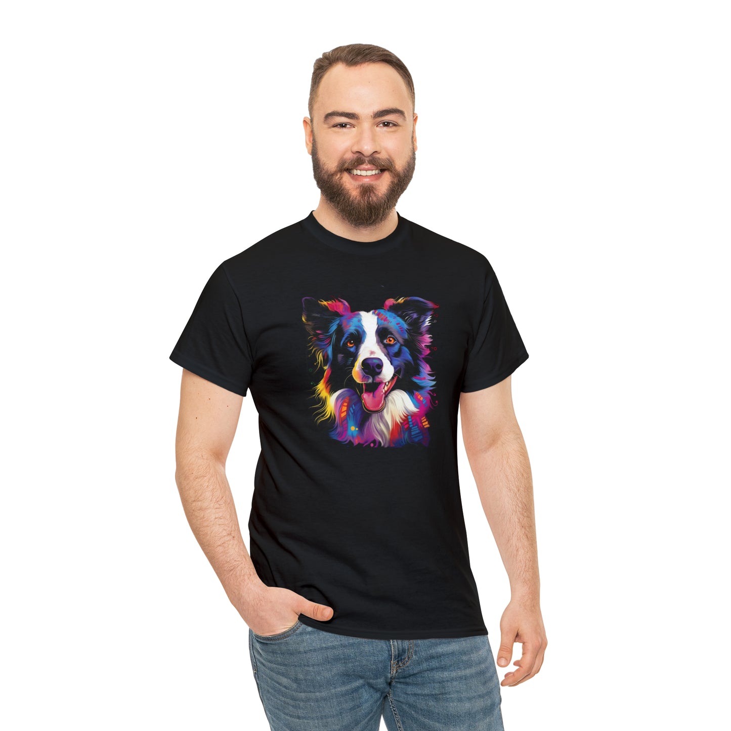 Pet Lover's  Wear Your Bond with Style Unisex Heavy Cotton Tee - owl2you