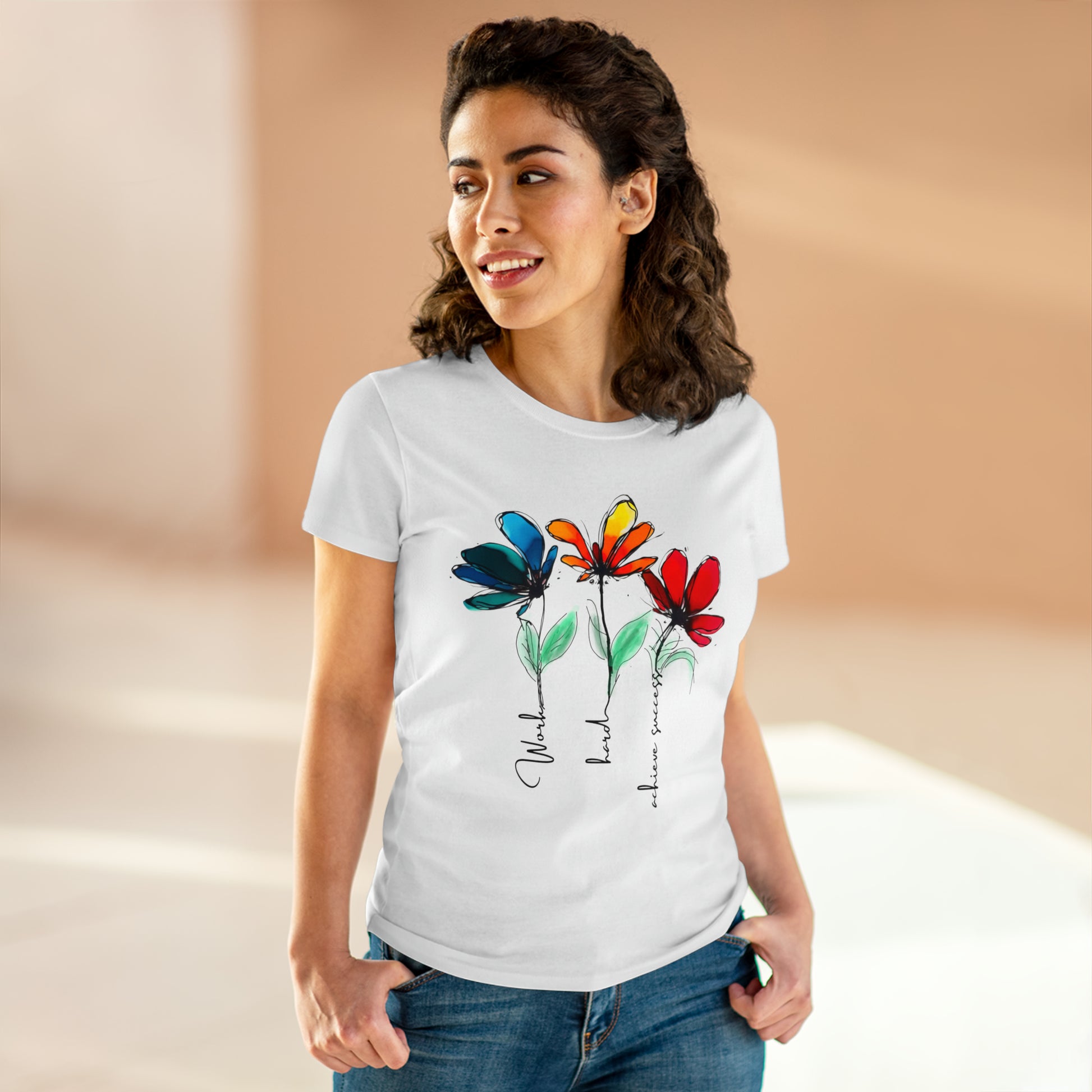 Wild Flowers Shirt, Wildflower Tshirt, Floral Shirt, Botanical Shirt, Flower Shirt, Nature Lover Shirt,Ladies Shirts, Womens Tees,Flover Tee - owl2you