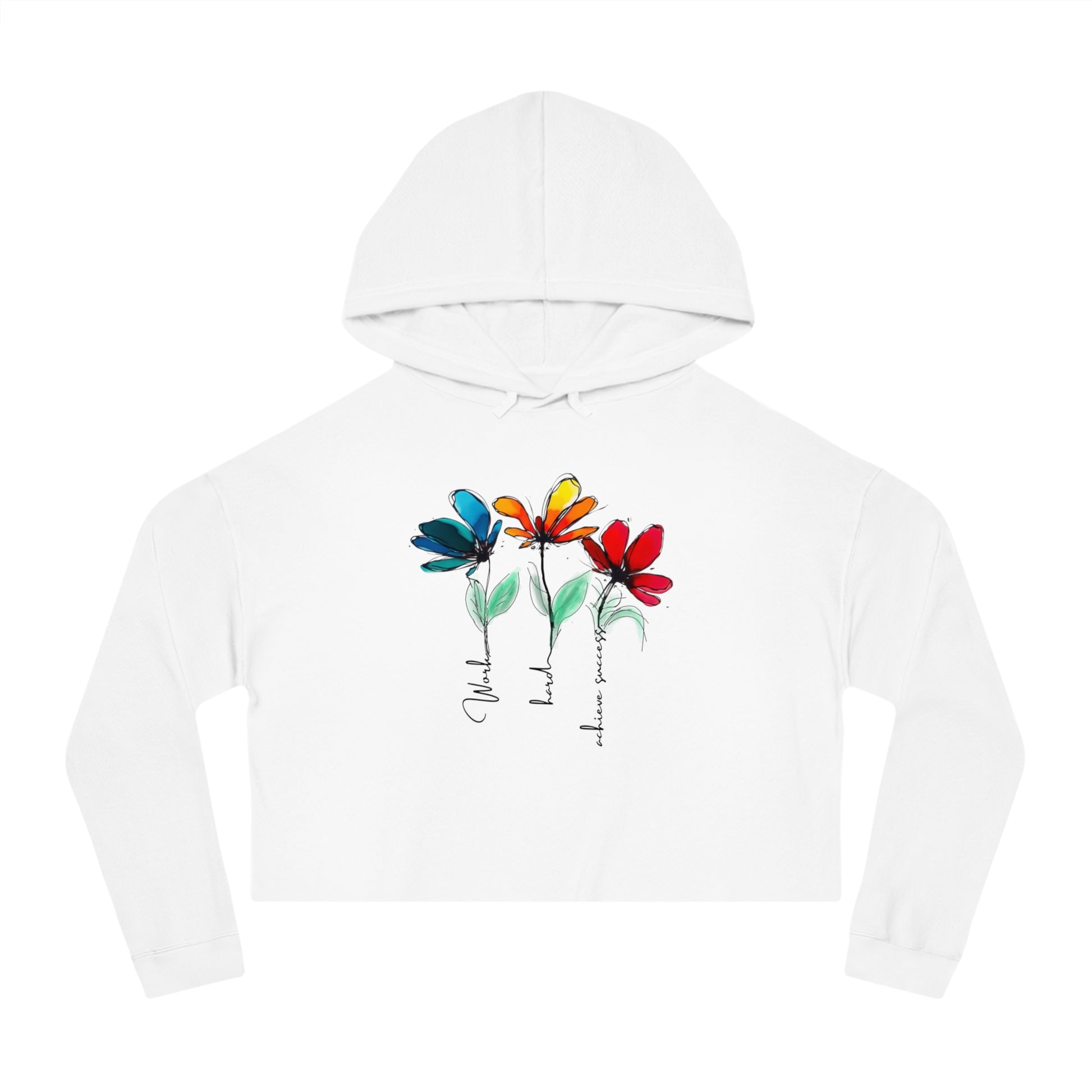 Cropped Hoodie For Women, Womens Lightweight Crop Hooded Sweatshirt Owl2You - owl2you