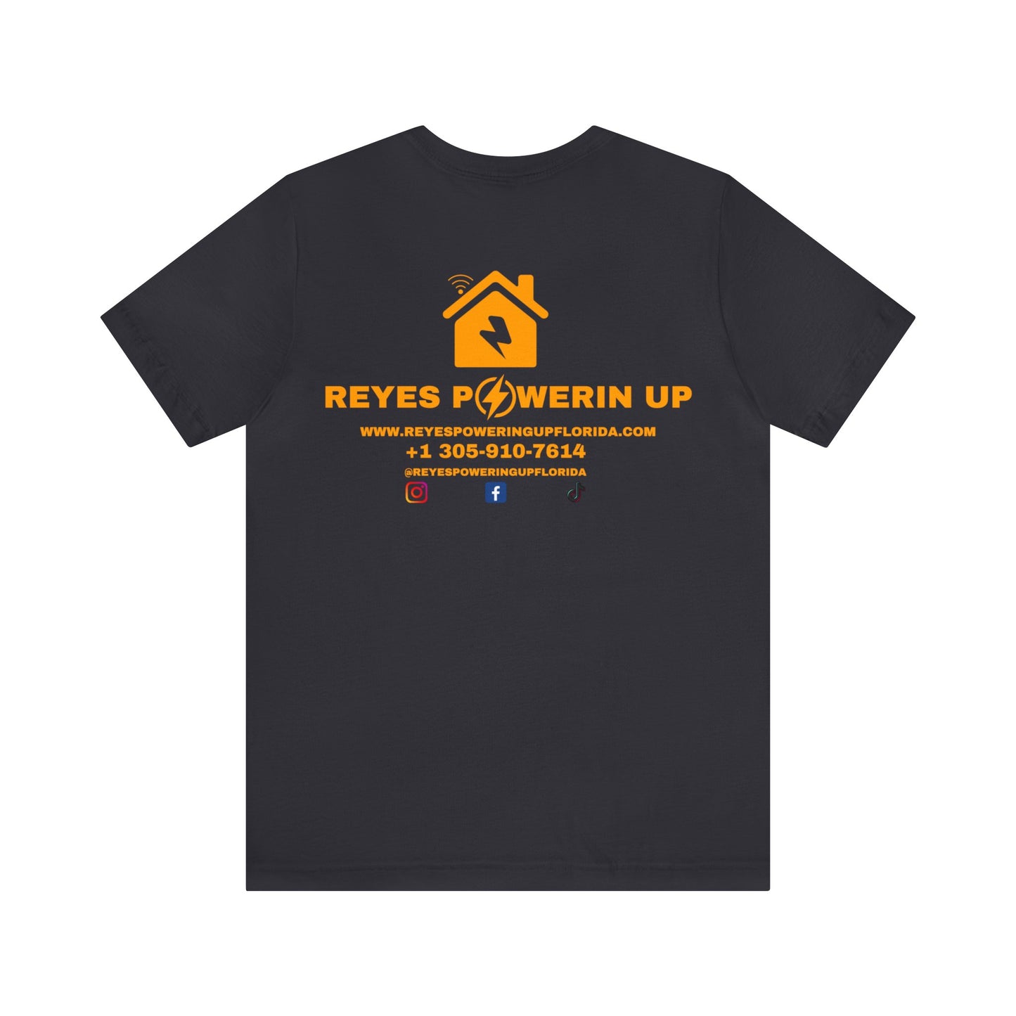 REYES POWERING UP t shirt