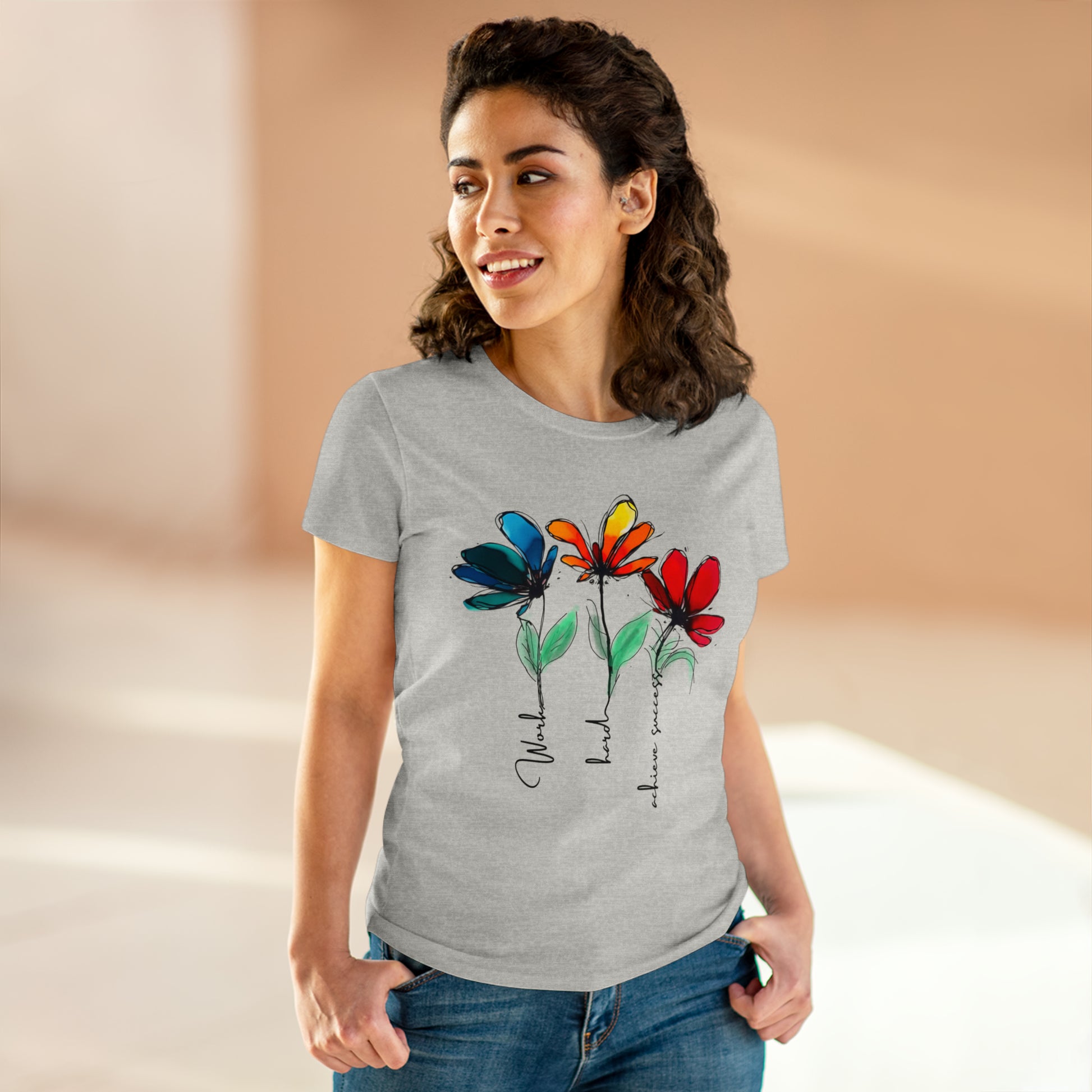 Wild Flowers Shirt, Wildflower Tshirt, Floral Shirt, Botanical Shirt, Flower Shirt, Nature Lover Shirt,Ladies Shirts, Womens Tees,Flover Tee - owl2you