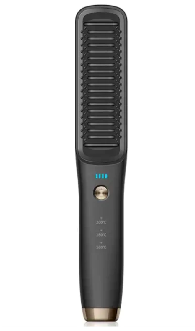 Effortless Hair Perfection: Cordless Brush Hair Straightener