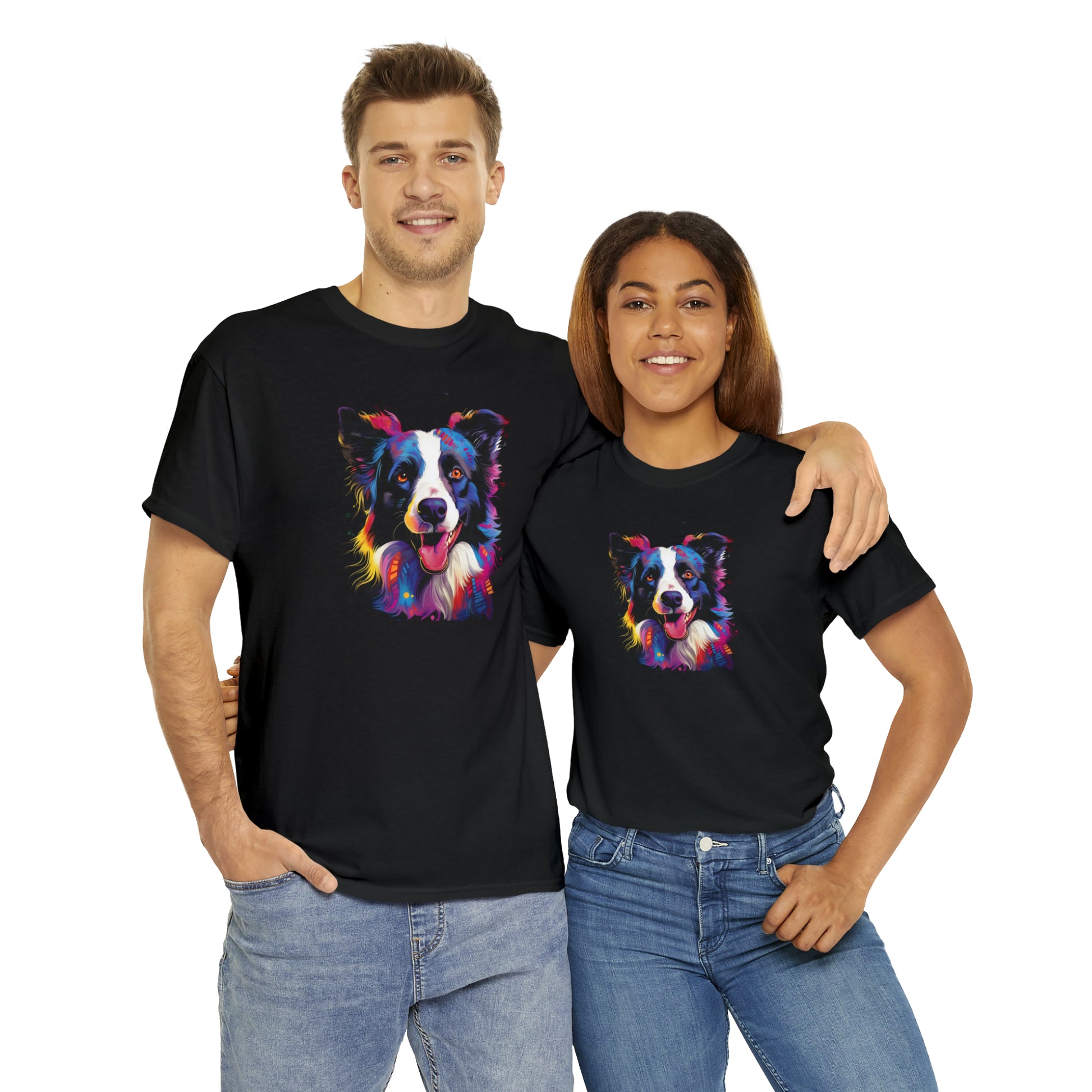 Pet Lover's  Wear Your Bond with Style Unisex Heavy Cotton Tee - owl2you