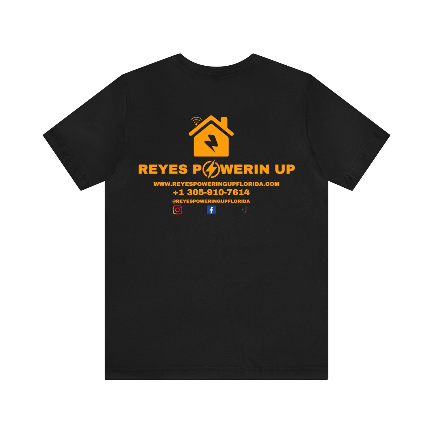 REYES POWERING UP t shirt
