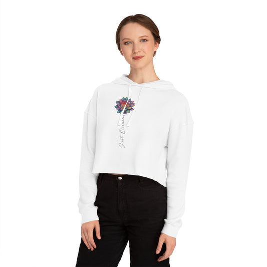 Cropped Hoodie For Women, Womens Lightweight Crop Hooded Sweatshirt Owl2You - owl2you