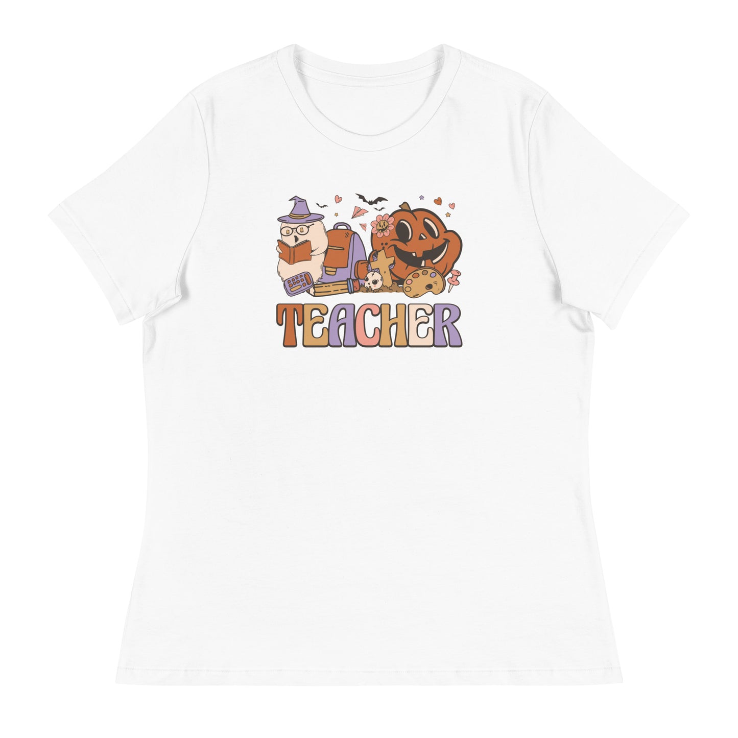 Halloween Teacher Women's Relaxed T-Shirt