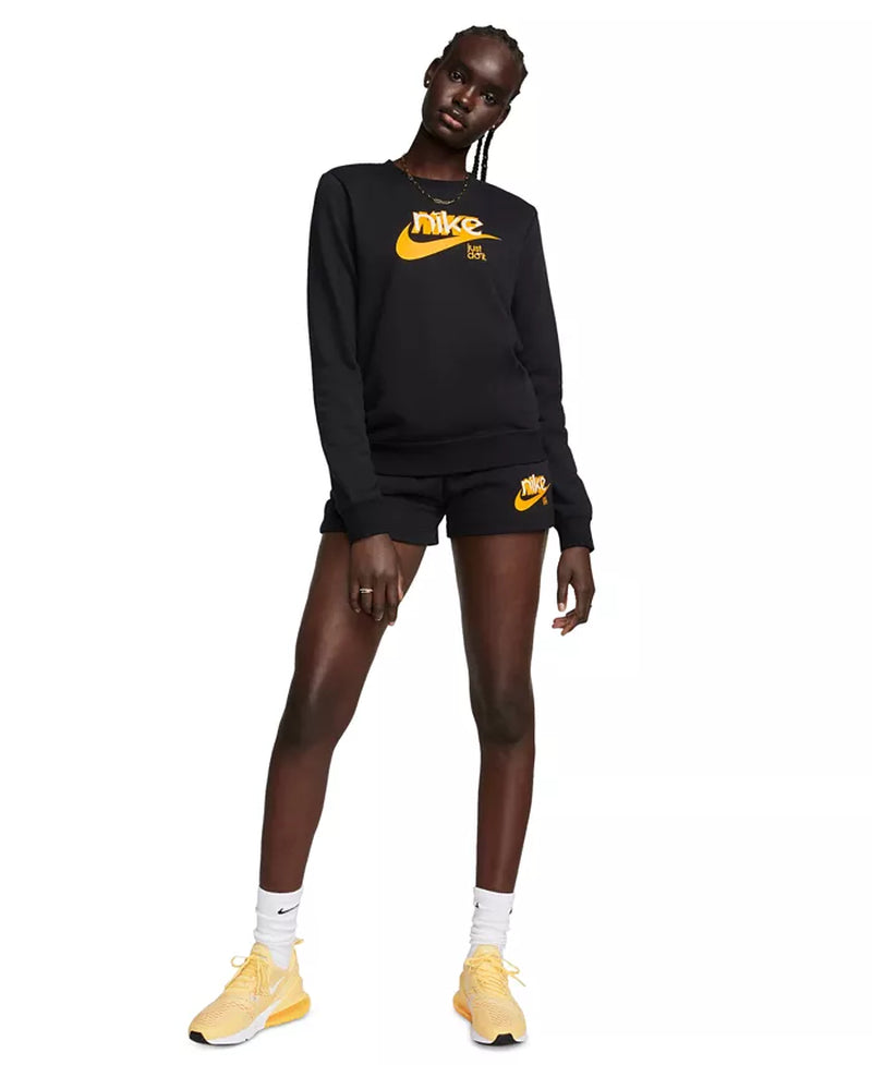 Women'S Sportswear Club French Terry Graphic Crewneck Fleece Sweatshirt