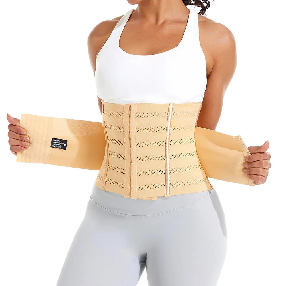 Spring Women'S Sports Waist Trainer Belt, Waist Trimmer, Corset Waist Trainer Belt, Sweat Waist Belt, Waist Trainer Body Shaper, Sports Accessories for Women, Gym Bag, Gym Accessories