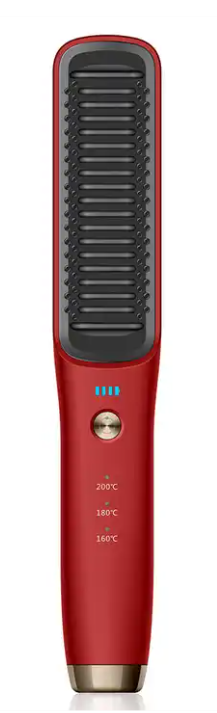 Effortless Hair Perfection: Cordless Brush Hair Straightener