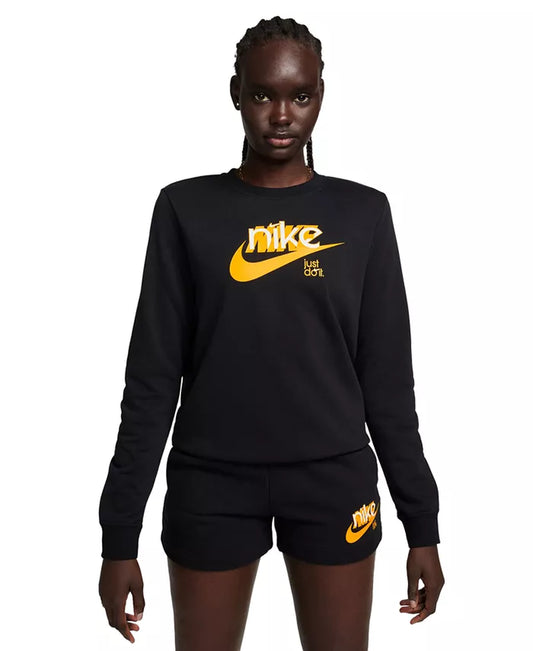 Women'S Sportswear Club French Terry Graphic Crewneck Fleece Sweatshirt