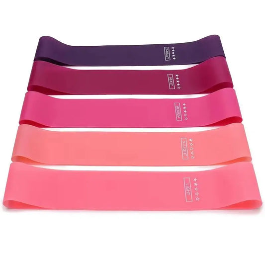5Pcs/Set Resistance Band, Elastic Fitness Band, Workout Band for Arms, Gym Exercise Stretching Training Equipment