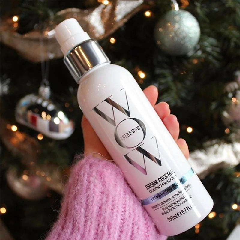 200ML COLOR WOW Frizzy Hair Styling Cream Leave-In Hair Care Styling Serum Nourishing Hair Conditioner Soft Smooth Elastic Gel